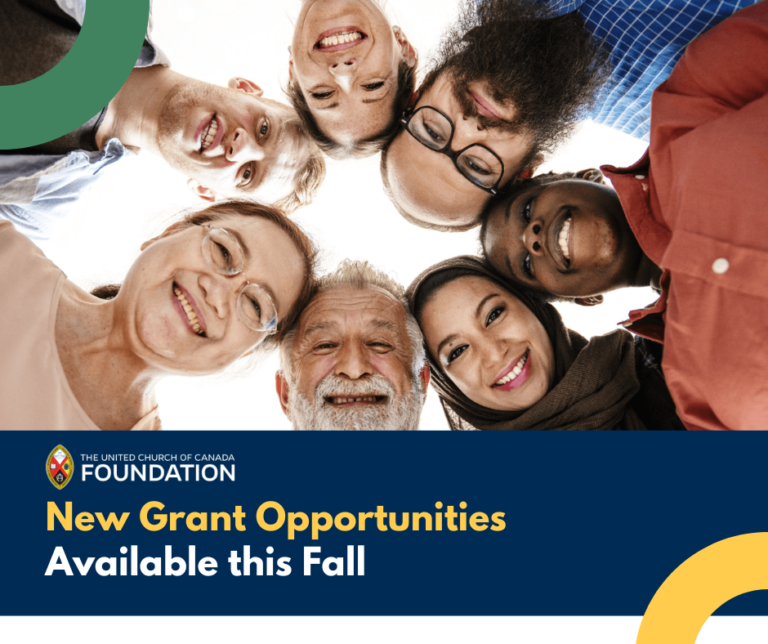 3 New United Church of Canada Foundation Grant Opportunities